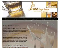 Tablet Screenshot of jordandraftservice.com